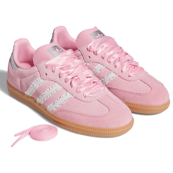 adidas Shoes - 🎀📎 ADIDAS SAMBA PINK RIBBON 🎀📎